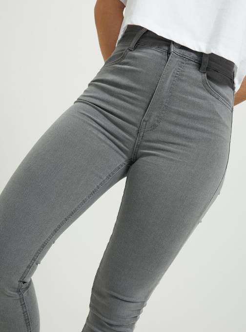 vrouwen Alcott d002 midden donkerblauw skinny-fit jeans met hoge taille kleding PT24121