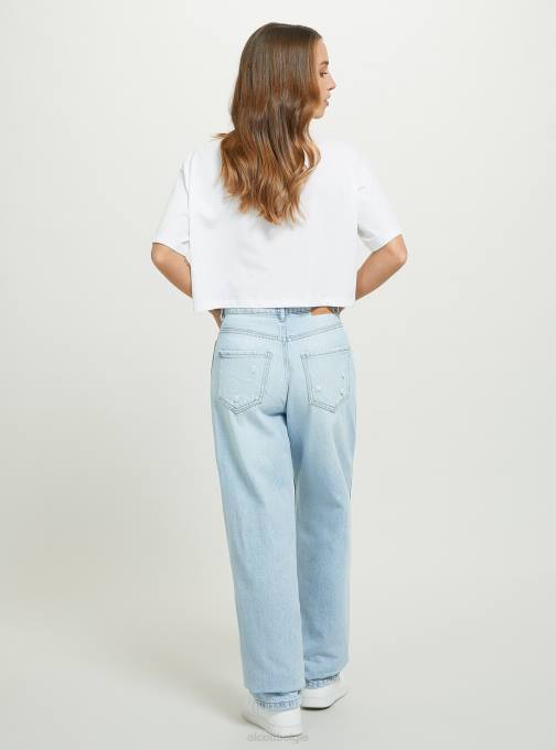 vrouwen Alcott d003 middenblauw baggy-fit jeans kleding PT2475