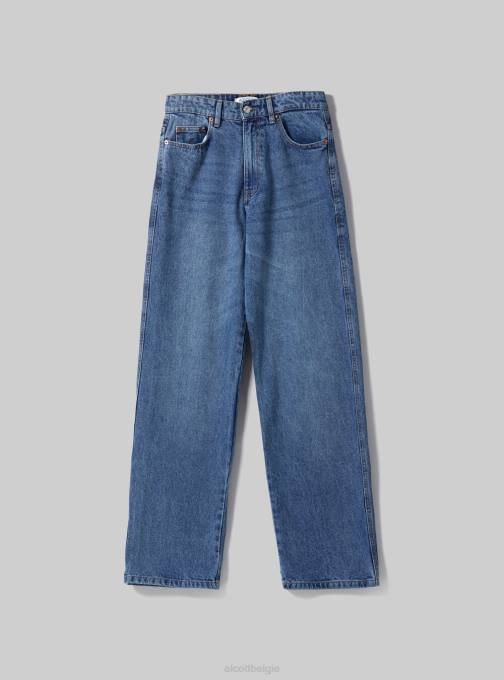 vrouwen Alcott d005 lichtblauw regular fit jeans met plooi kleding PT24109