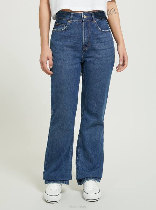 vrouwen Alcott d006 azuurblauw bootcut-jeans kleding PT24358