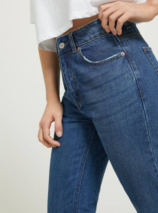 vrouwen Alcott d006 azuurblauw bootcut-jeans kleding PT24358