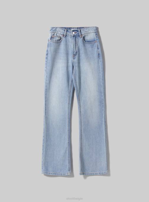 vrouwen Alcott d006 azuurblauw bootcut-jeans kleding PT2477