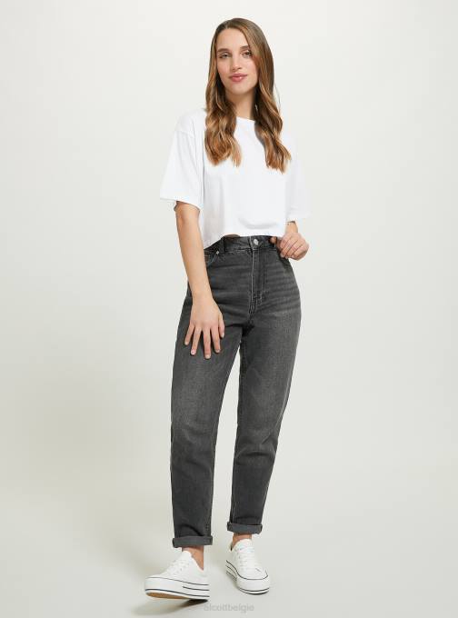 vrouwen Alcott d006 azuurblauw mom-fit jeans kleding PT24160