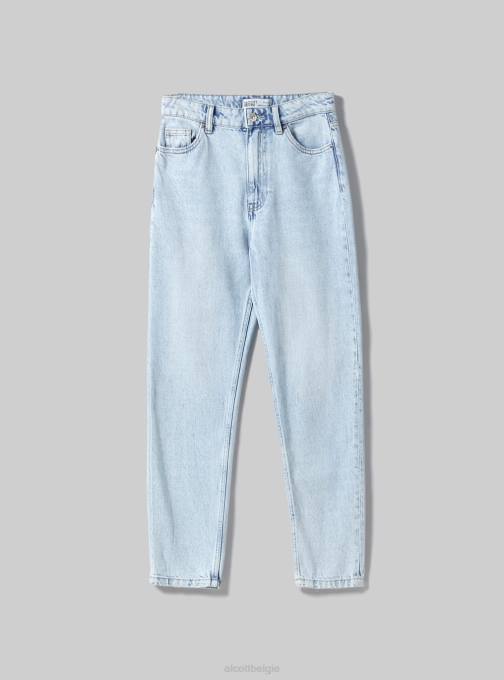 vrouwen Alcott d006 azuurblauw mom-fit jeans kleding PT24513