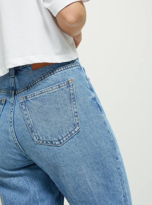 vrouwen Alcott d006 azuurblauw mom-fit jeans kleding PT2454