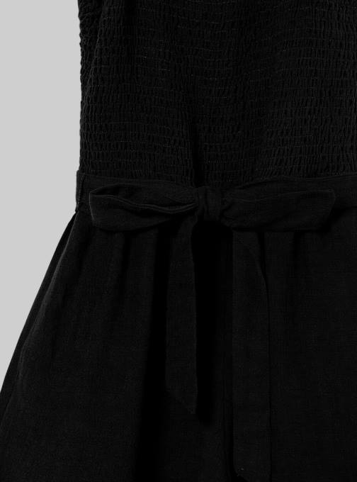 vrouwen Alcott c0578 beige korte jumpsuit van linnenmix kleding PT24166