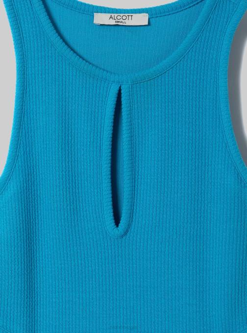 vrouwen Alcott ry2 royale medium uitgesneden jurk van ribstof kleding PT24228