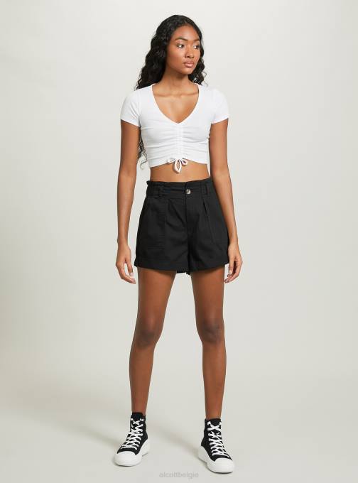 vrouwen Alcott bk1 zwart cargo korte broek kleding PT2429