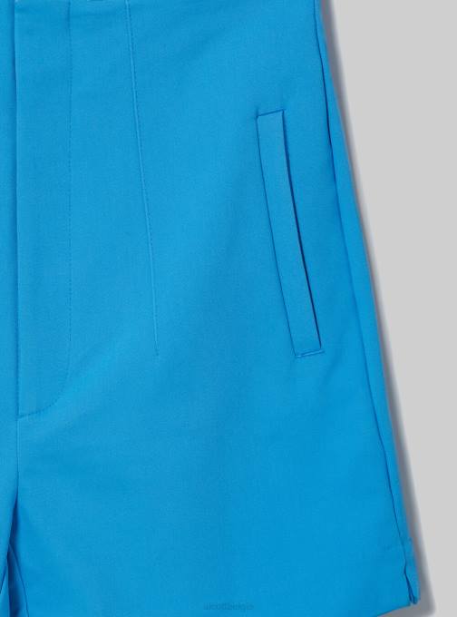 vrouwen Alcott bk1 zwart korte broek met dubbele plooien kleding PT24361