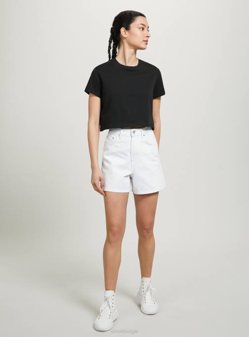 vrouwen Alcott d099 wit korte moeder hoge taille kleding PT24503