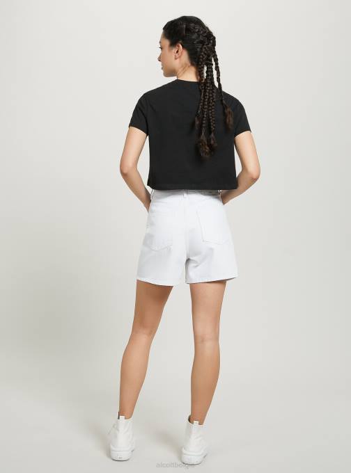 vrouwen Alcott d099 wit korte moeder hoge taille kleding PT24503