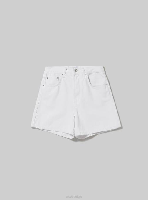 vrouwen Alcott d099 wit korte moeder hoge taille kleding PT24503