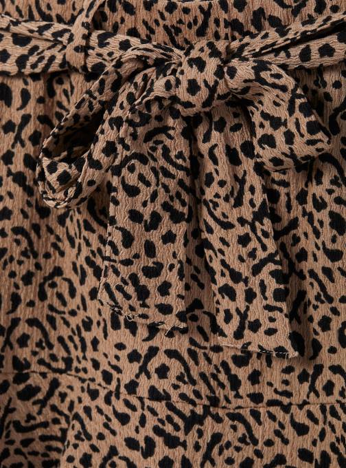 vrouwen Alcott dierlijker bedrukte skort met riempje kleding PT24106