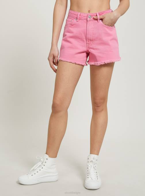 vrouwen Alcott pk2 roze middel rauwe korte broek kleding PT2428