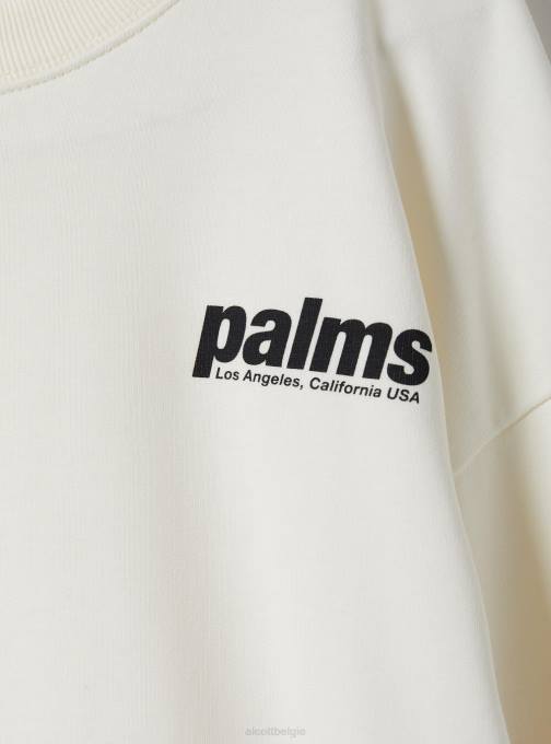 vrouwen Alcott bk1 zwart cropped sweatshirt met letterprint kleding PT24485