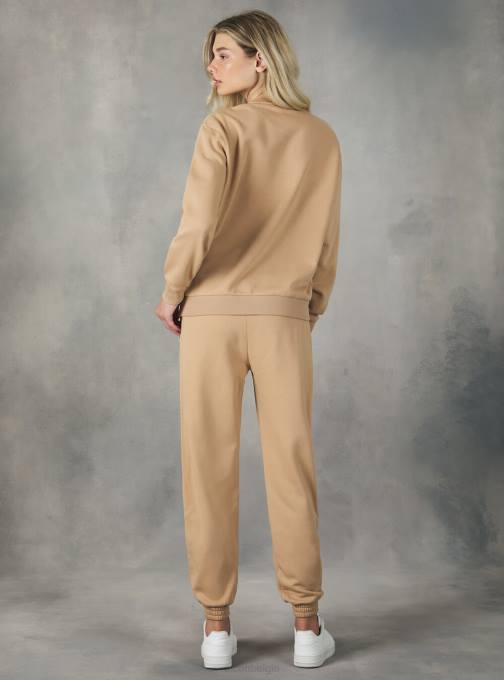 vrouwen Alcott bk1 zwart katoenen sweatshirt met ronde hals kleding PT24138