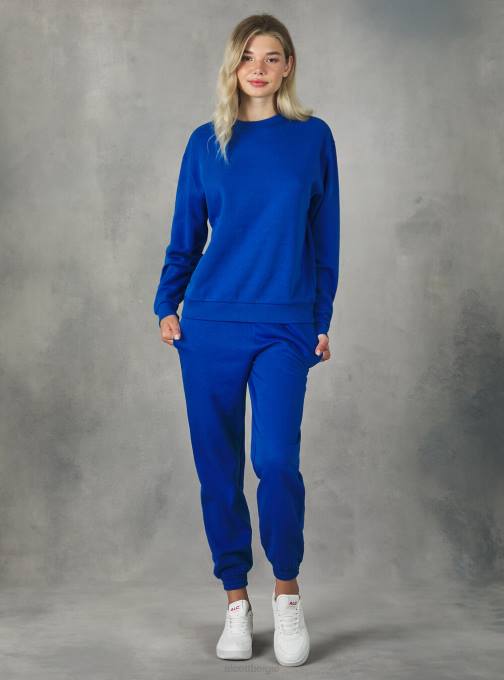 vrouwen Alcott bk1 zwart katoenen sweatshirt met ronde hals kleding PT24433