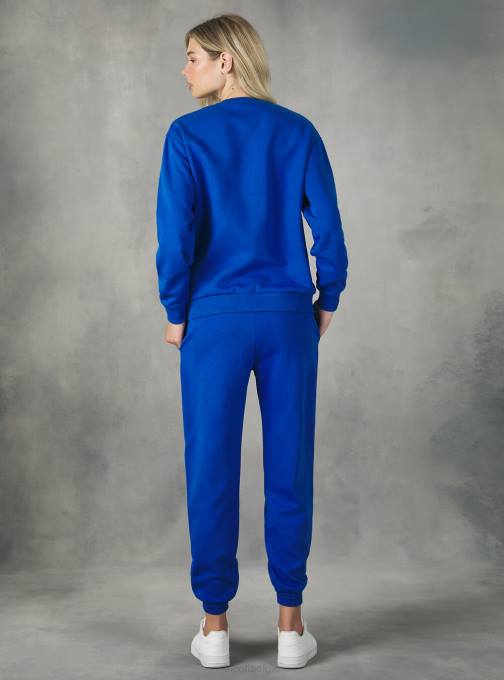 vrouwen Alcott bk1 zwart katoenen sweatshirt met ronde hals kleding PT24433