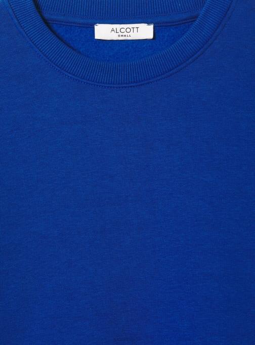 vrouwen Alcott bk1 zwart katoenen sweatshirt met ronde hals kleding PT24433