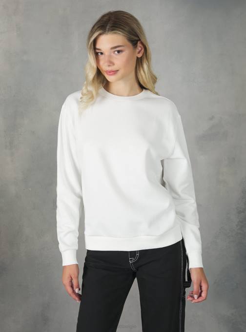 vrouwen Alcott bk1 zwart katoenen sweatshirt met ronde hals kleding PT24447