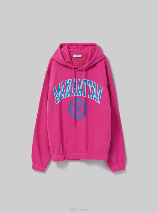 vrouwen Alcott mgy3 grijs mel licht college cropped sweatshirt met elastische band kleding PT2459
