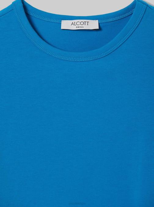 vrouwen Alcott of3 oranje licht cropped T-shirt met veters kleding PT24521