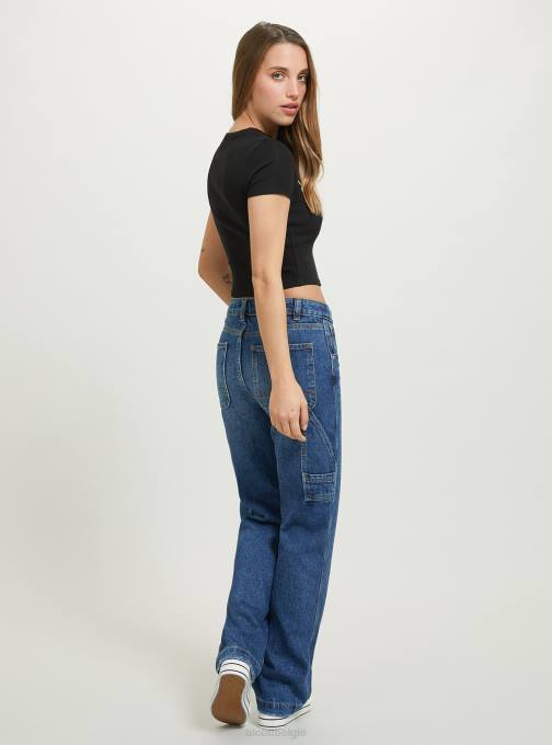 vrouwen Alcott wh2 wit cropped t-shirt met collegeprint kleding PT24372