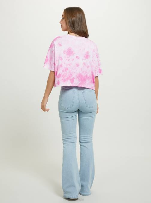 vrouwen Alcott wh3 wit Badtz-Maru cropped T-shirt kleding PT24140