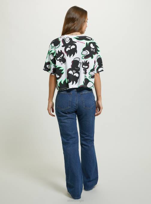 vrouwen Alcott wh3 wit Badtz-Maru cropped T-shirt kleding PT24415