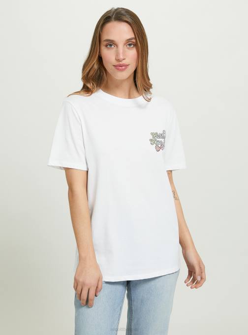 vrouwen Alcott wh3 wit Hallo Kitty t-shirt kleding PT24145