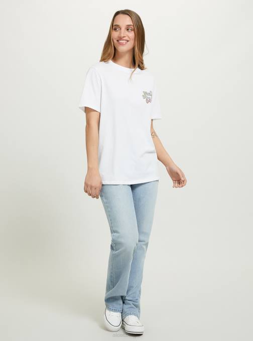 vrouwen Alcott wh3 wit Hallo Kitty t-shirt kleding PT24145