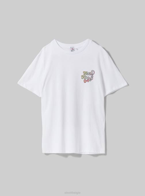 vrouwen Alcott wh3 wit Hallo Kitty t-shirt kleding PT24145