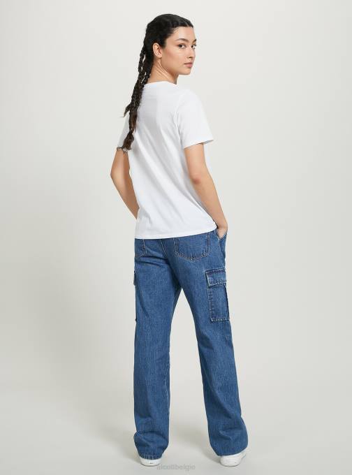 vrouwen Alcott wh3 wit Pokemon-shirt kleding PT2434