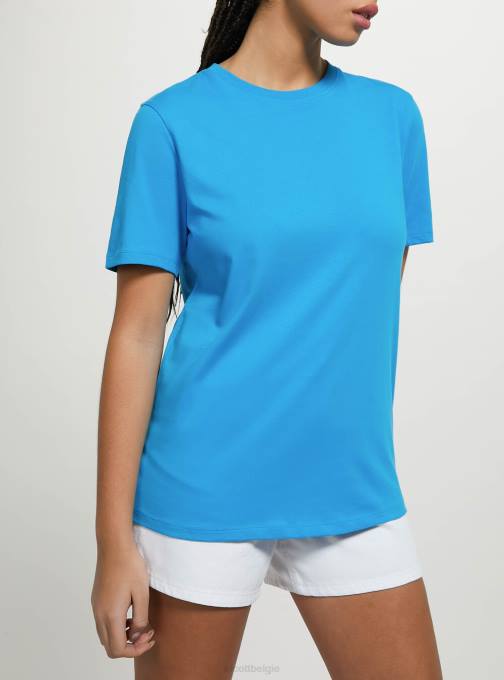 vrouwen Alcott wh3 wit katoenen T-shirt met ronde hals kleding PT24193