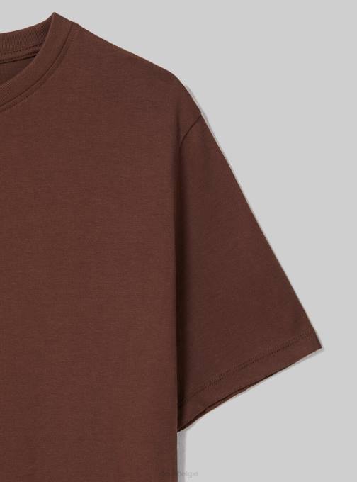 vrouwen Alcott wh3 wit katoenen T-shirt met ronde hals kleding PT24326