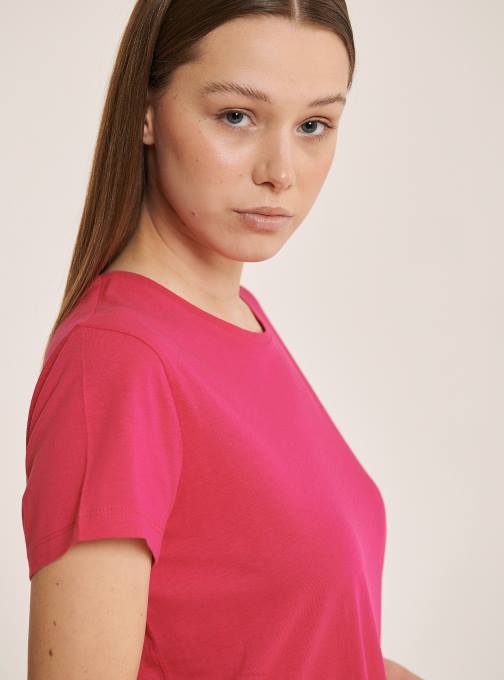 vrouwen Alcott wit oversized effen katoenen t-shirt kleding PT24292