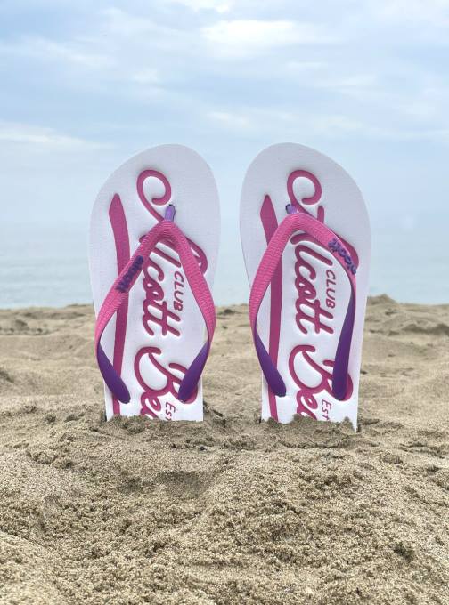 vrouwen Alcott c6575 groen infradito con-logo schoenen PT24132