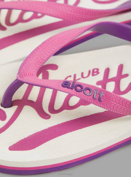 vrouwen Alcott c6575 groen infradito con-logo schoenen PT24132