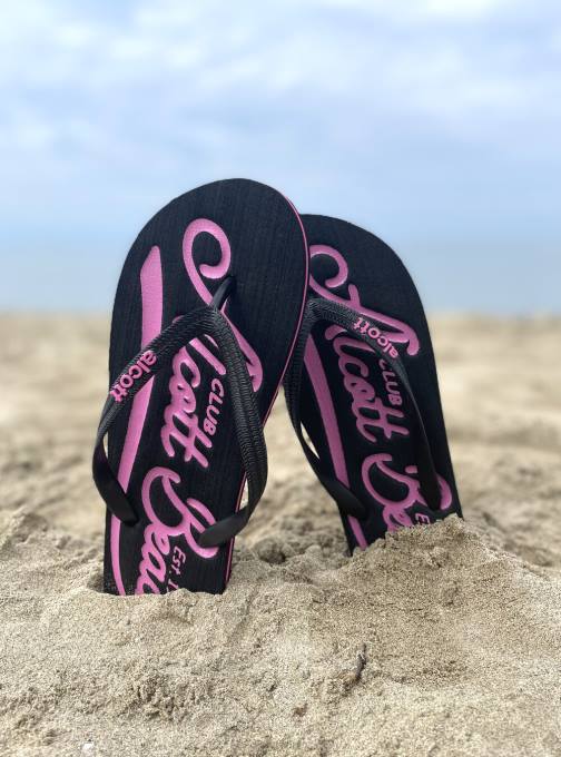 vrouwen Alcott c6575 groen infradito con-logo schoenen PT24133