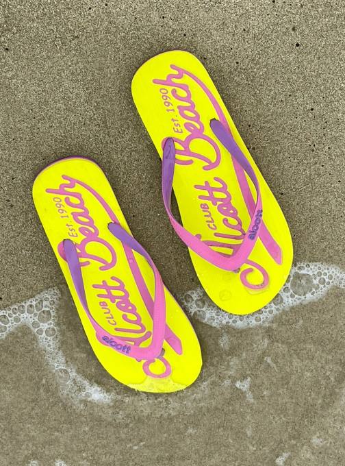 vrouwen Alcott c6575 groen infradito con-logo schoenen PT24440